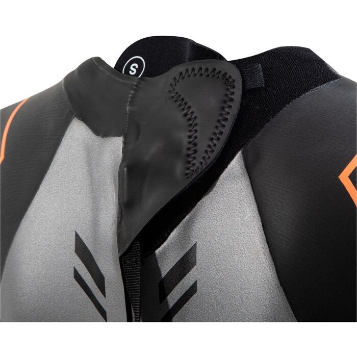 2024 ZONE3 Womens Thermal Aspire Wetsuit WS22WTHRM101 - Black /  Orange